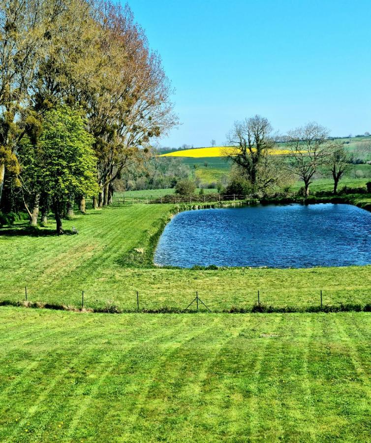 Вилла L'Orangerie Du Grand Jardin Conde-sur-Seulles Экстерьер фото